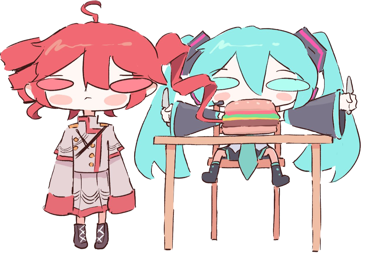 Teto and Miku